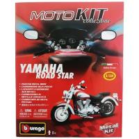 Yamaha Road Star сборная модель мотоцикла 1:18 Bburago 18-55003