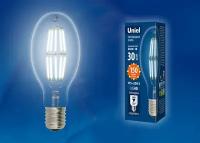 Лампа светодиодная Uniel E40 30Вт 4000K LED-ED90-30W/NW/E40/CL GLP05TR