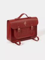 Рюкзак кожаный женский The Cambridge Satchel Co. The Matilda Batchel Backpack (Red)
