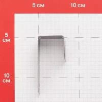 Скоба монтажная Grinderdeco 20х32х70 мм для монтажа лаги ДПК нержавеющая сталь (20 шт.)