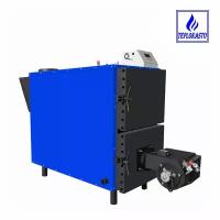 Комбинированный автоматический котел на отработке и дровах теплокасто TKS-КУ 300кВт, для помещения в 3000 кв.м