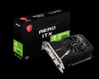 Видеокарта MSI GeForce GT 1030 AERO ITX 4GD4 OC, RTL