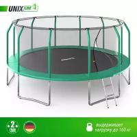 Батут UNIX Line SUPREME BASIC 16 ft (green) UNIXLINE