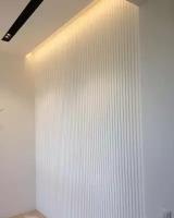 Стеновые 3D панели из наногипса под покраску 50х50см