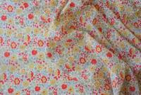 Ткань рубашечный хлопок с цветами