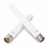 Planet антенна/ PLANET ANT-OM5D-KIT 2.4GHz 4.5dBi / 5GHz 7dBi Dual Band Omni Directional Antenna Kit 2 pcs / Outdoor / ABS / N-Type male 11a/b/g/n/ac ( ANT24-0800 ANT2105-ZZ0201F)