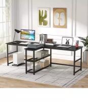 Компьютерный / письменный стол в стиле Лофт Модель 3