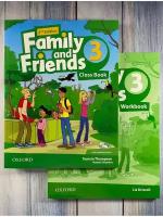 Комплект Family and Friends 3 Class Book+ Workbook+код