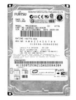 Жесткий диск Fujitsu MHV2080AH 80Gb 5400 IDE 2,5