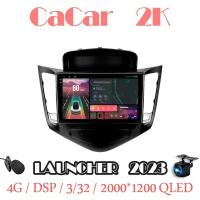 Магнитола CaCar 2К на андроиде Chevrolet Cruze (4/32/Qled/DSP/4G)