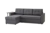 Угловой диван-кровать Hoff Атланта, универсальный угол, цвет темно-серый