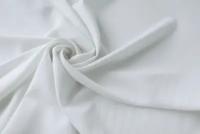 Ткань белая костюмная шерсть