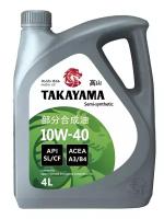 Полусинтетическое моторное масло Takayama 10W-40 SL/CF, 4 л