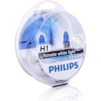 Лампа галогенная Philips Diamond Vision H1 12V 55W, 2 шт
