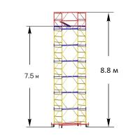 Вышка-тура ВСП - 250/1,2 Высота - 8.8 м