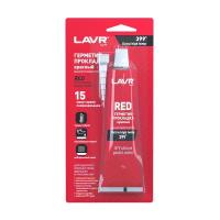 LAVR / ln1737 / Герметик-прокладка красный высокотемпературный RED RTV silicone gasket maker 85г. 1 шт