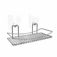 Полка-решетка для ванной Kleber Lite настенная на силиконовом креплении