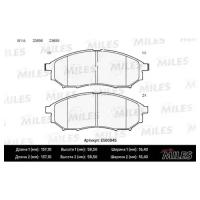 Колодки тормозные (Смесь CERAMIC) NISSAN MURANO/PATHFINDER/QASHQAI/RENAULT KOLEOS передние (TRW GDB3392) E500045 MILES E500045