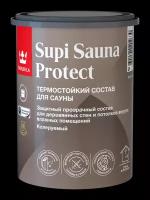 Состав защитный термостойкий для бань и саун Tikkurila Supi Sauna Protect база под колеровку (0,9л)