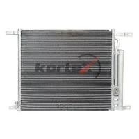 Радиатор кондиционера CHEVROLET AVEO T255 08- Kortex KRD2007