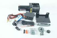 Лебедка электрическая 12V Electric Winch 3000lbs / 1361 кг с кевларовым тросом