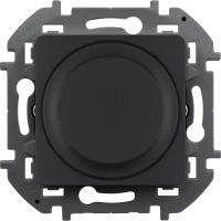 Legrand Светорегулятор поворотный без нейтрали 300Вт - INSPIRIA - антрацит 673793