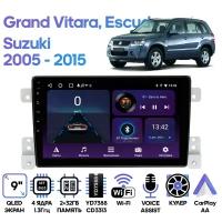 Штатная магнитола Wide Media Suzuki Grand Vitara, Escudo 2005 - 2015 / Android 9, 9 дюймов, WiFi, 2/32GB, 4 ядра