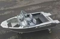 Моторная лодка NEMAN-450DC NEW/ Алюминиевый катер NEMAN-450DC NEW/ лодки Wyatboat