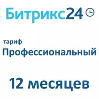 Облачная версия Битрикс24. Лицензия Профессиональный (12 месяцев)