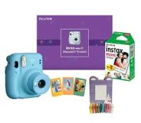 Фотоаппарат моментальной печати Fujifilm Instax Mini 11 Kit Moments Forever Sky Blue