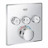 Смеситель для ванны Grohe Grohtherm SmartControl 29126000 (внешняя монтажная часть)