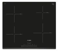 Индукционная варочная панель Bosch PIE631FB1E, цвет панели черный, цвет рамки черный