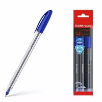 Ручка шариковая ErichKrause® U-108 Classic Stick 1.0, Ultra Glide Technology, цвет чернил синий (в пакете по 3 шт.) 47569