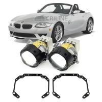 Линзы BMW Z4 E85 (2003-2006) набор для замены линз на светодиодные Би-ЛЕД модули Criline Dragon Knight DD