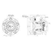 Ступица задняя в сборе L=R MITSUBISHI ASX/Lancer X/Outlander II GANZ GIM03020 GANZ GIM03020