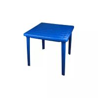 Садовый стол Альтернатива М2594 синий (800х800х740мм)