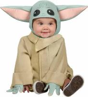 Карнавальный костюм Rubies Official Disney Star Wars The Child Costume, Малыш Йода (1-2 года)