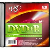 Диск VS DVD+R 4,7 GB 16x Slim, 1шт