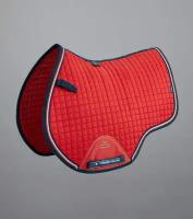 Вальтрап для лошади из хлопка Close Contact Cotton Dressage Saddle Pad (красный)