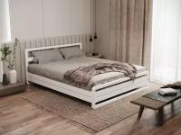 Кровать двуспальная LIZA 160x200, берёза