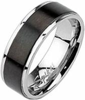 Стальное кольцо Spikes R-M0003L, размер 18 мм