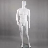 Манекен мужской ПНД, белый, на подставке для магазина одежды XSL-M-1(бел)