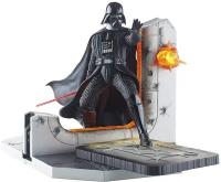 Фигурка Hasbro Star Wars The Black Series Darth Vader (Хасбро Звездные войны Черная серия Дарт Вейдер с Подсвечивающейся Диорамой, 15 см)