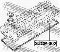 Прокладка свечного канала, SZCP002 FEBEST SZCP-002