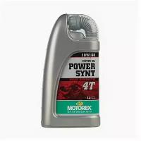 Моторное масло Motorex Power Synt 4T 10W60 синтетическое 1л