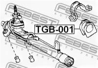 втулка крепления рейки рулевой, TGB001 FEBEST TGB-001