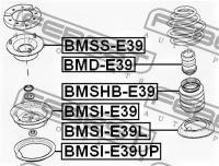 Проставка под переднюю пружину, BMSIE39 FEBEST BMSI-E39