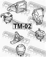 подушка двиг.перед. Toyota Mark 2/Chaser/Cresta G, TM02 FEBEST TM-02