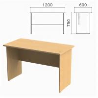 Стол письменный Монолит СМ21.1 (ш1200xг600xв750мм), цвет бук