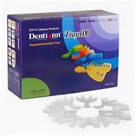 Набор слепочных стоматологических ложек DentiAnn Tray100 (100 штук, бесцветные)